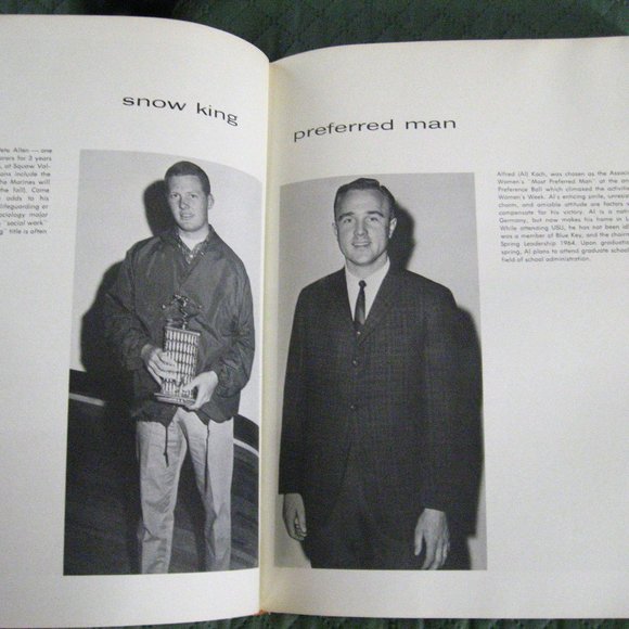Utah State University 1966 Buzzer Yearbook - Picture 7 of 10